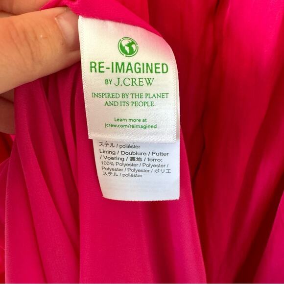 New J. Crew Collection Pink Halter Midi Dress Size 20 - Picture 8 of 10